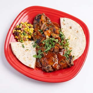 Carne Adovada Plate