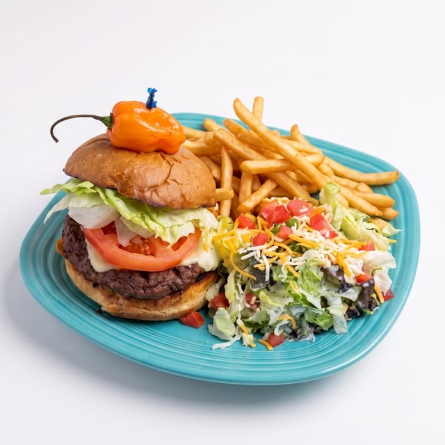 Habanero Cheeseburger.
