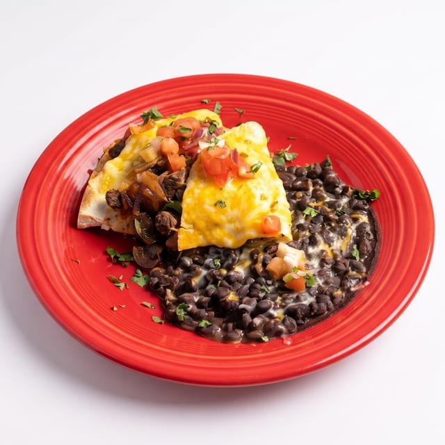 Rib Eye Quesadilla.